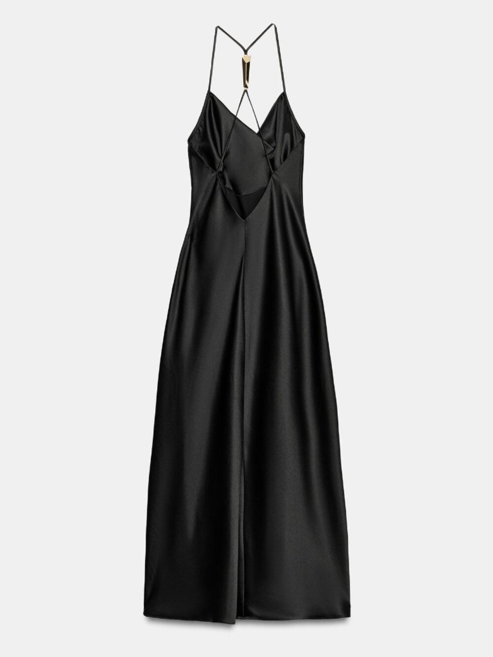 ZARA BLACK DRESS - Picture 4 of 6